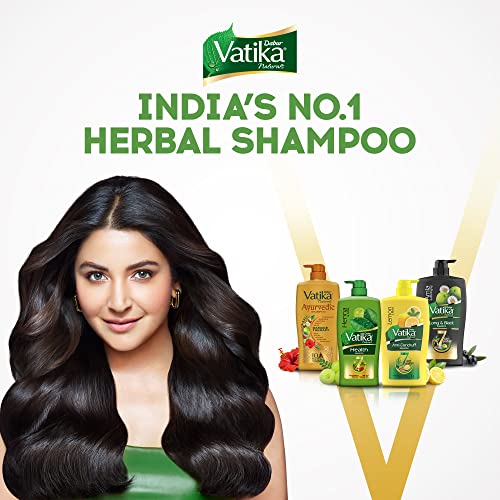 Dabur Vatika Naturals Health Shampoo - 640 ml | 7 Natural Herb Extracts | Contains Henna, Amla & Hibiscus | 90% Hair Fall Control | Everyday Shampoo for Women & Men - Image 7