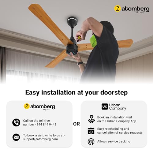 atomberg Ameza 1200mm BLDC Ceiling Fan for Living Room | With Remote | BEE 5 Star | Energy Saving | 2 Year Warranty | Gloss White - Image 7