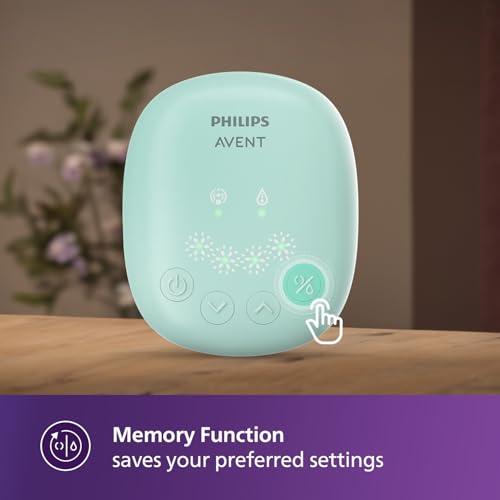 Philips Avent Portable Electric Breast Pump | No.1 Brand Recommended by Moms Worldwide | Soft adaptive Silicon Cushion | One Size Fits all | 4 + 4 Expression and Stimulation settings | Quiet Motor |Corded SCF323/11 - Image 7