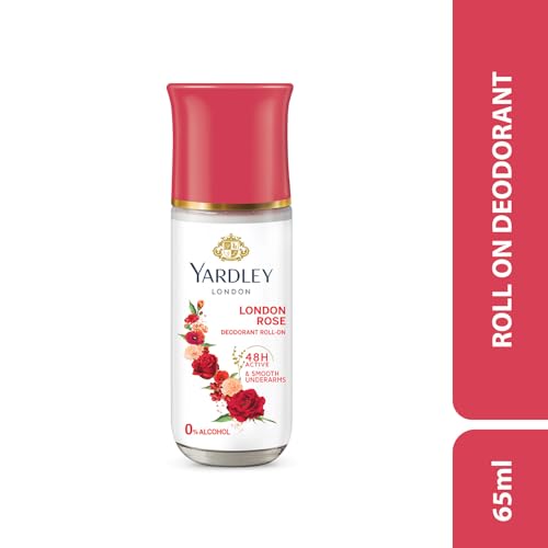 Yardley London London Rose Roll On Deodorant for Women 65ml - Image 2