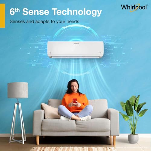 Whirlpool 1.5 Ton 5 Star, Magicool Inverter Split AC (MAGICOOL 15T 5S INV CNV S5K2PP1, Copper, Convertible 4-in-1 Cooling Mode, HD Filter White) - Image 7