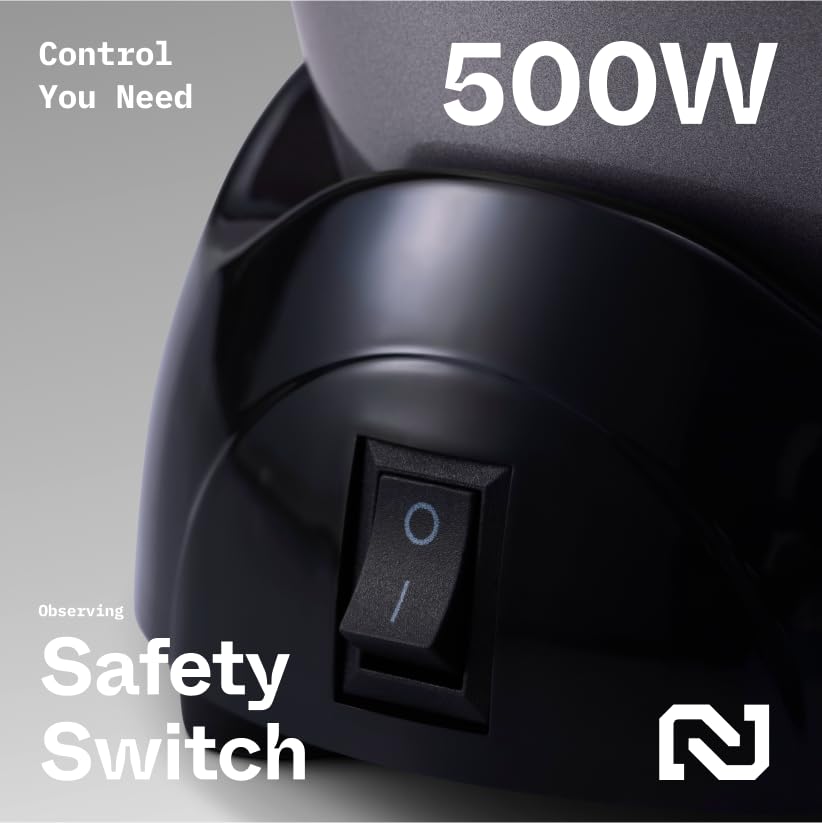 NutriPro Juicer Mixer Grinder - Smoothie Maker - 500 Watts (3 Jars & 2 Blades, Silver) - 2 Year Warranty - Image 6