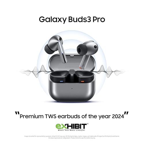 Samsung Galaxy Buds3 Pro Wireless Earbuds, Powered by Galaxy AI, IP57, Active Noise Cancellation, Adaptive Noise Control, 37hrs Battery, 360 Surround Sound, Pinch Controls, Galaxy Ecosystem, Silver - Image 7