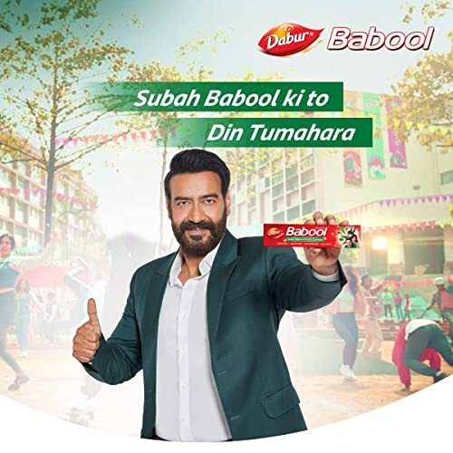 Dabur Babool Ayurvedic Toothpaste -700g (350g x 2) | For Strong Teeth & Healthy Gums | Helps in Cavity Protection, Fresh Breathe | All Round Protection - Image 2