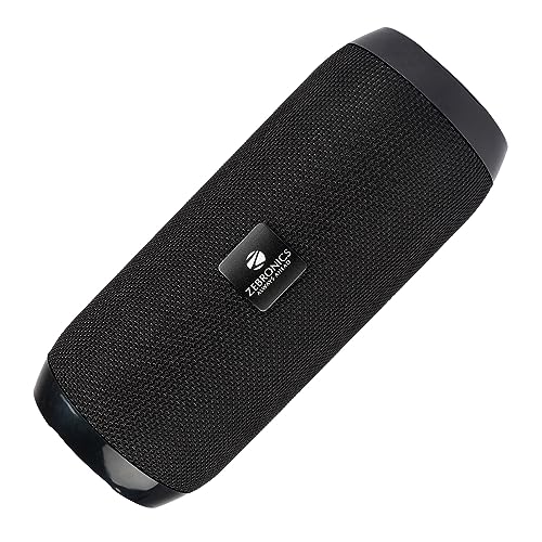 Zebronics Zeb-Action Portable 10W BT Speaker with TWS Function, USB, mSD, AUX, FM, Mic & Fabric Finish(Black) - Image 3