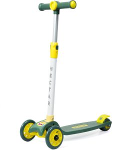 joymax Kids Scooter with Adjustable Handlebar – Fun, Safe Outdoor Ride for Boys & Girls(Green)