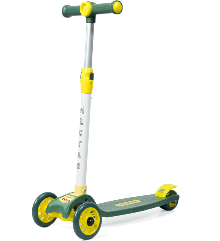 joymax Kids Scooter with Adjustable Handlebar – Fun, Safe Outdoor Ride for Boys & Girls(Green)