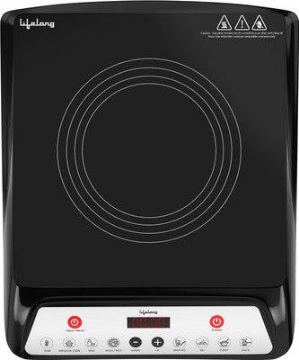 Lifelong 1800 W Induction Cooktop Push Button(Black, 1800W Induction Cooktop) - Image 2