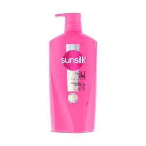 Sunsilk Luscious Thick & Long Shampoo 650 ml || with 3% KERA-PROTEIN COMPLEX - for Thicker, Bouncier Hair