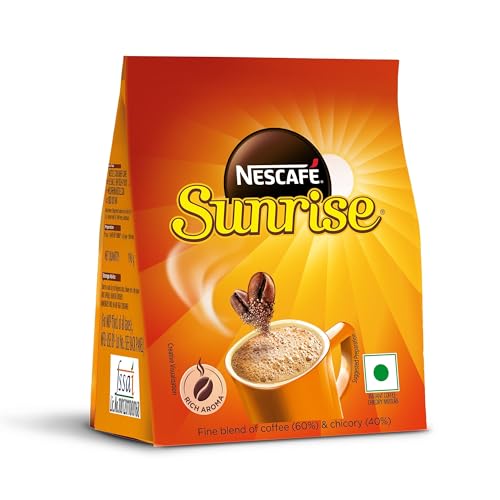 Sunrise Instant Coffee Powder|Strong Taste For The Perfect Start To Your Day|Coffee Chicory-Mix|190g /200g, Stabilo Pack, Bag - Image 5