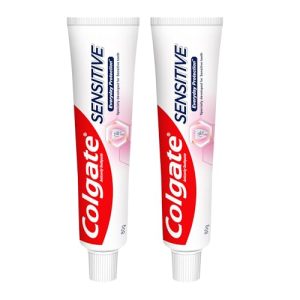 Colgate Sensitive Everyday Protection Toothpaste, Combo Pack Of 160g (80g X 2), Specifically Developed For Sensitive Teeth & Healthy Gums, Colgate Toothpaste For Prevention Of Cavities & Plaque