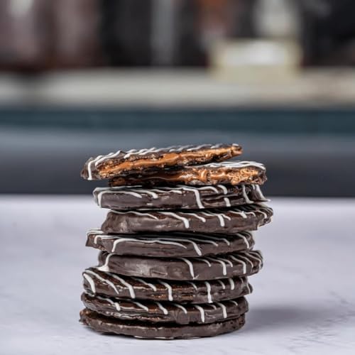 Nova Nova Dark Waffle Chocolates - Box of 6 - Vegetarian, 100% Eggless | No Added Preservatives (120g) - Image 5