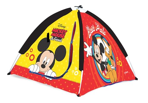 Amazon Brand- Jam and Honey Camping Tent for Kids|Mickey Mouse Theme|for Boys and Girls|BIS Approved| Outdoor and Indoor| Age Group 2 Years+