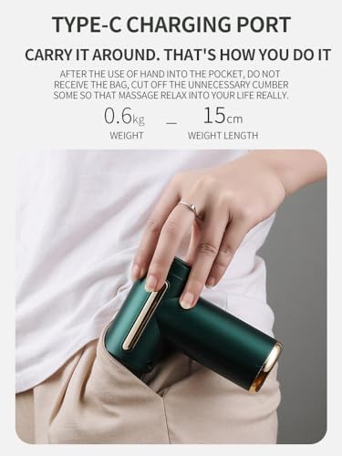 THE VENTI Ultragun Massage Gun For Full Body Relaxation, Deep Tissue Percussion Massager Machine For Muscle Relaxation, Battery Powered&Handheld For Neck, Shoulder Back, Foot(Random Color) - Image 6