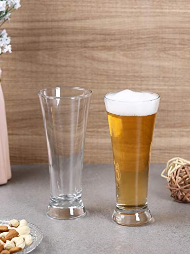 Solimo Beer Glass Set (6 pieces, 295ml) - Image 4