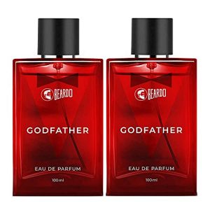 Beardo Godfather Eau De Parfum | Aromatic, Spicy Perfume For Men Long Lasting | Date Night Fragrance, Body Spray For Men, Ideal Gift For Men 100Mlx2 | Gift for men | Gift For Friends
