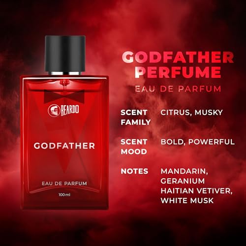 Beardo Godfather Eau De Parfum | Aromatic, Spicy Perfume For Men Long Lasting | Date Night Fragrance, Body Spray For Men, Ideal Gift For Men 100Mlx2 | Gift for men | Gift For Friends - Image 5