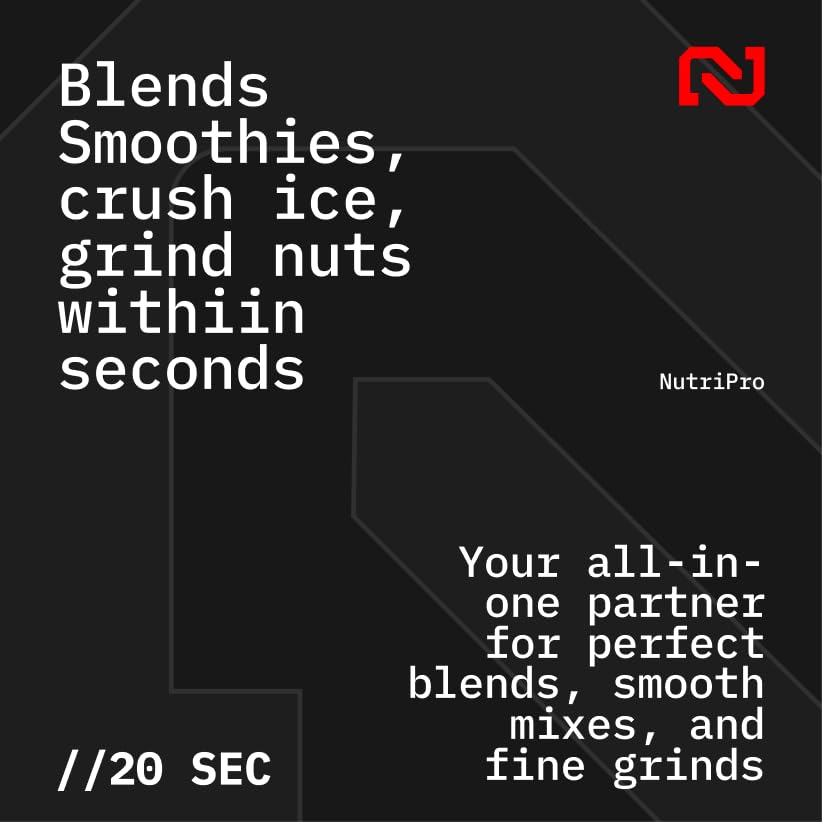 NutriPro Juicer Mixer Grinder - Smoothie Maker - 500 Watts (3 Jars & 2 Blades, Gold) - 2 Year Warranty - Image 4