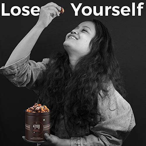 4700BC Nutty Tuxedo Chocolate Popcorn | Gifting Tin | 150g - Image 7