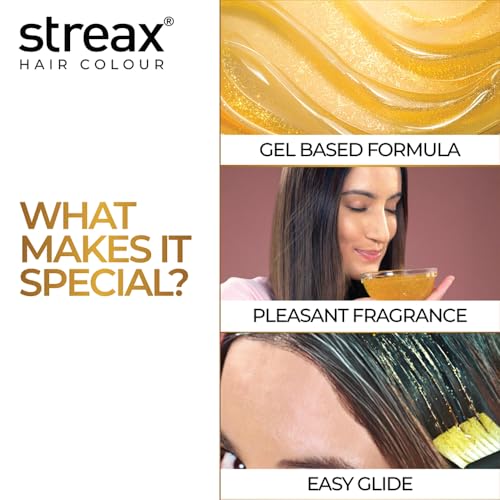 Streax Gel Hair Colour for Women & Men, Dark Brown 3, 150ml | Hair Colour Dark Brown| 100% grey coverage | Long Lasting Hair Color, Easy to Use | Ammonia-Free Hair Color, Lasts Up to 20 Washes - Image 5