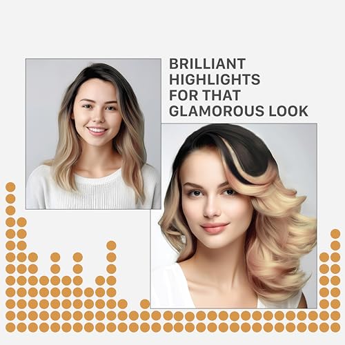 Streax HC Highlighting Kit Blonde Hair Colour, Vibrant Blonde 220g 12 gm Box - Image 6