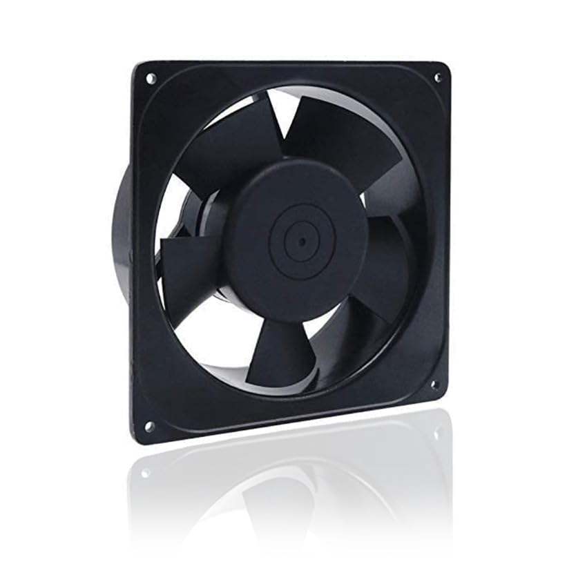 M&M HARIS 6 Inch Exhaust Fan | High-Speed 2600RPM | 100% Copper Wound | 220-240V | Powerful Ventilation for Bathroom, Toilet, UPS, Inverter, Panels, Fridge | Durable & Energy Efficient