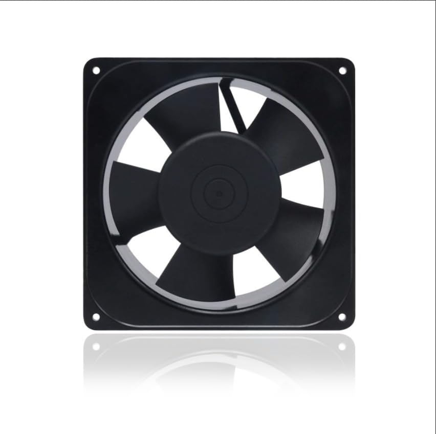 M&M HARIS 6 Inch Exhaust Fan | High-Speed 2600RPM | 100% Copper Wound | 220-240V | Powerful Ventilation for Bathroom, Toilet, UPS, Inverter, Panels, Fridge | Durable & Energy Efficient - Image 2