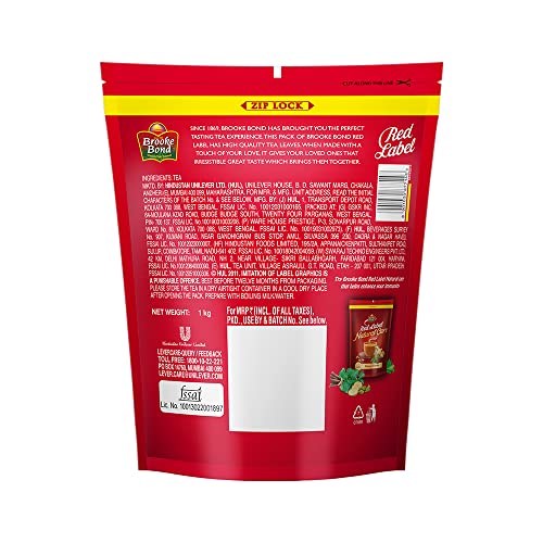Red Label Tea 1 kg Pack, Strong Chai from the Best Chosen Leaves, Rich in Healthy Flavonoids - Premium Powdered Black Tea - Image 3