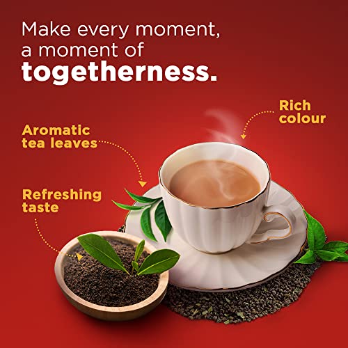Red Label Tea 1 kg Pack, Strong Chai from the Best Chosen Leaves, Rich in Healthy Flavonoids - Premium Powdered Black Tea - Image 5