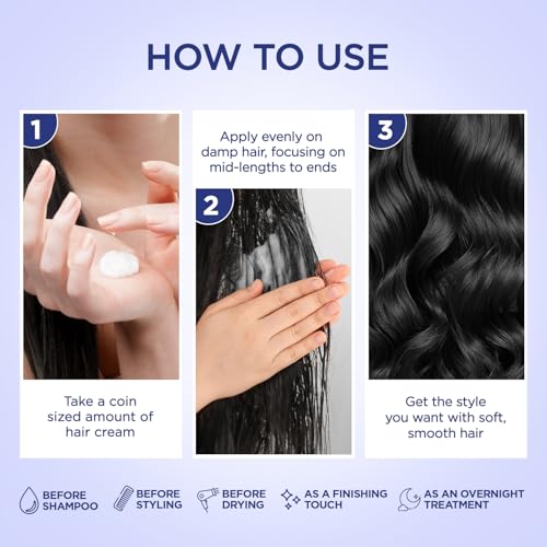 Parachute Advanced Coconut & Rosemary Hair Cream 210ml | Anti – HairFall | 10X Breakage Reduction | 2X Smoother, Softer | For Men & Women - Image 6