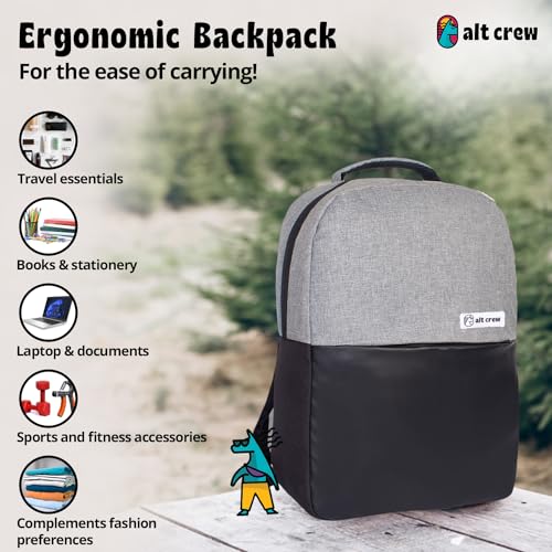 Bags & Backpacks, Stylish Laptop Sleeves, College & Travel Backpacks for Office, School & Daily Use, Water Resistant, Anti-Sweat Material, Office Laptop Case with Extra Accessories Zipper - Image 5