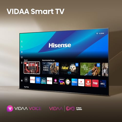 Hisense 139 cm (55 Inches) 4K Ultra HD Smart QLED TV | 48W Powerful Speakers | Dolby Atmos & HDR10+ | ALLM, VRR & Game Mode | Cricket Mode | AI 4K Upscaler | VIDAA OS | 55E75Q (Black) - Image 5