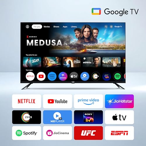 VW 109 cm (43 inches) Pro Series 4K Ultra HD Smart QLED Google TV VW43GQ1 - Image 5
