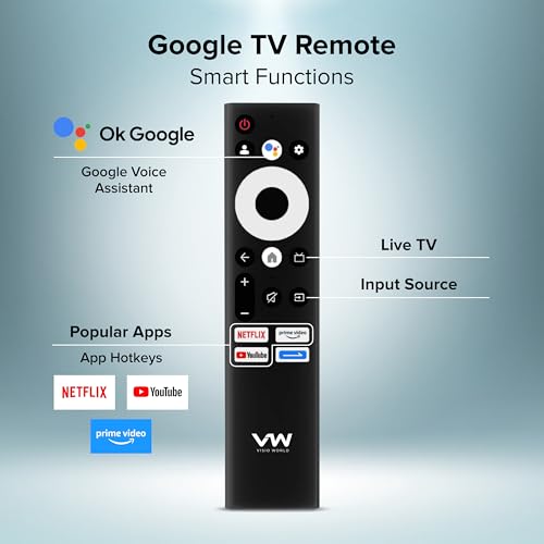 VW 109 cm (43 inches) Pro Series 4K Ultra HD Smart QLED Google TV VW43GQ1 - Image 6