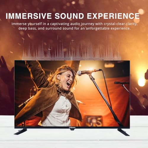 Uniboom_Optima Series 80 cm (32 inch) HD Ready LED TV 2026 Edition with 30W Sonic Boom - True Frameless - Aura Vision+ Display - 2 HDMI - 32N-ULT-AED - Image 3