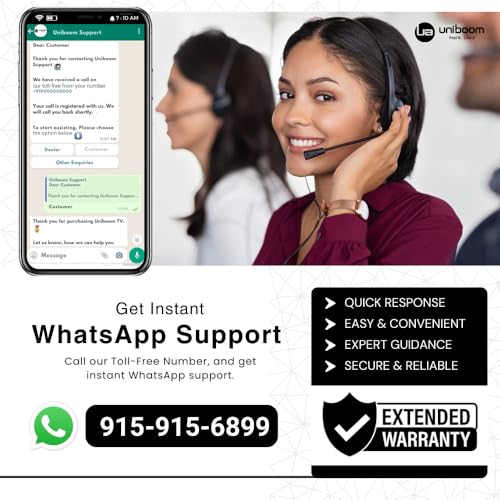 Uniboom_Optima Series 80 cm (32 inch) HD Ready LED TV 2026 Edition with 30W Sonic Boom - True Frameless - Aura Vision+ Display - 2 HDMI - 32N-ULT-AED - Image 6