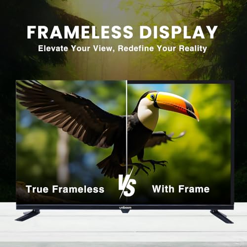 Uniboom_Optima Series 80 cm (32 inch) HD Ready LED TV 2026 Edition with 30W Sonic Boom - True Frameless - Aura Vision+ Display - 2 HDMI - 32N-ULT-AED - Image 7
