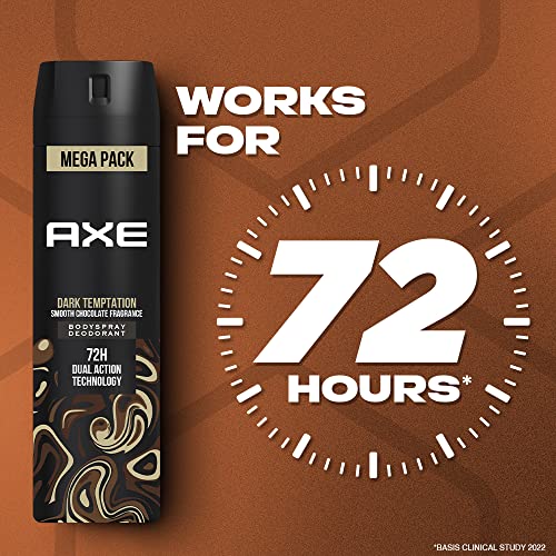 Axe Dark Temptation Long Lasting Deodorant Bodyspray for Men 215 ml - Image 7