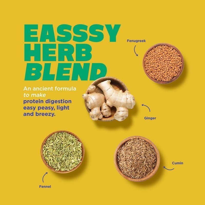 Yogabar Pro Clean Plant Protein | Coffee Flavour with Monk Fruit | 25g Protein per Serving | Clean & Natural Blend | 500g Pack of 3 - Image 3