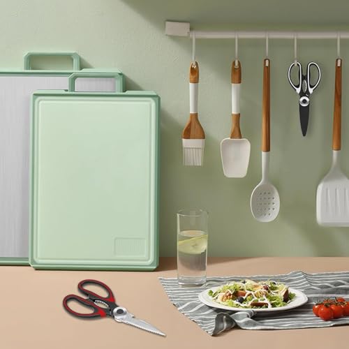 Kitchen Scissor for General Use, Heavy Duty Kitchen Raptor Meat Shears, Cooking Scissors, Stainless Steel Multi-Function Scissors for Food, Chicken, Poultry, Fish, Pizza, Herbs (PACK OF 1) - Image 3