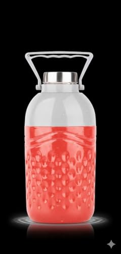 Premium Insulated Sports Water Bottle with Integrated Handle – Double-Walled Thermal Jug for Hiking and Travel – Non-Slip Textured Exterior – Heavy-Duty Reusable Hydration Flask - Image 3