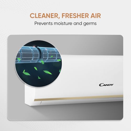 Candy 1.5 Ton 3 Star Split AC (5 - in - 1 Convertible, Self Clean, 100% Copper, CS18P3W-INV) - Image 4