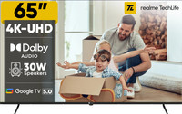 realme TechLife 164 cm (65 inch) Ultra HD (4K) LED Smart Google TV 2025 Edition(65UHDGDRDDVB) - Image 3
