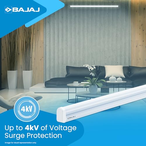 Bajaj Polycarbonate 20W Cool Day Light Led Tubelight|3.5 Kv Surge Protection|Bright&Energy Efficient Tubelight/Batten For Home|Glare Free Light Output|(Pack Of 2)|1 Yr Warranty - Image 5