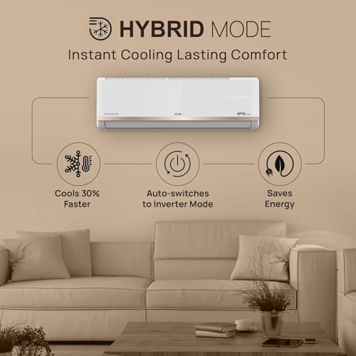 IFB Gold Pro Series 1 Ton 5 Star Split AC with Hybrid Technology, Works upto 55°C, 4-Way Swing, Higher Cooling Capacity, Self-Clean & AI - White (CI145GN21RGN1, Copper Condenser) - Image 6