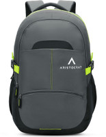 ARISTOCRAT Charge With Multiple Utility Pockets & Rain Cover 32 L Laptop Backpack(Grey) - Image 3