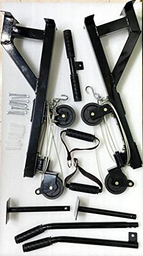 IRIS Fitness 20in1 Wall-Mounted Homegym for Cable Crossovers, LAT Pull Downs, Triceps Extensions, Forearm Home Gym Equipment - Image 2