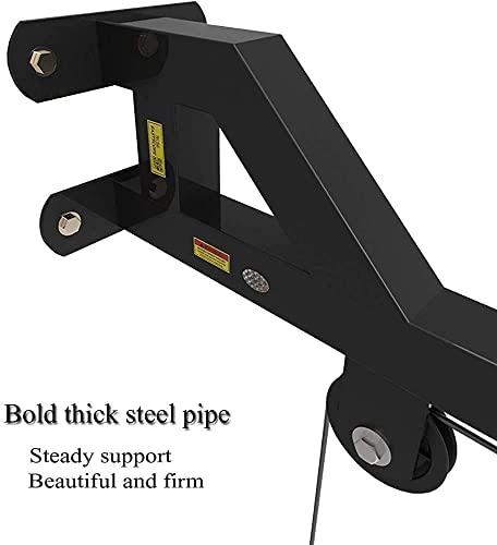 IRIS Fitness 20in1 Wall-Mounted Homegym for Cable Crossovers, LAT Pull Downs, Triceps Extensions, Forearm Home Gym Equipment - Image 4