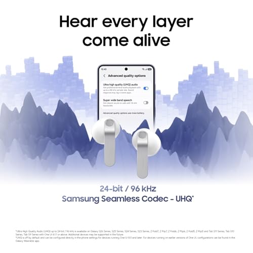 Samsung Galaxy Buds4 (Black) in-Ear Wireless Earbuds with Hi-Fi Audio | Adaptive ANC and EQ 2.0 | 360-Audio | Live Translation | Head Gesture Control | IP54 - Image 4