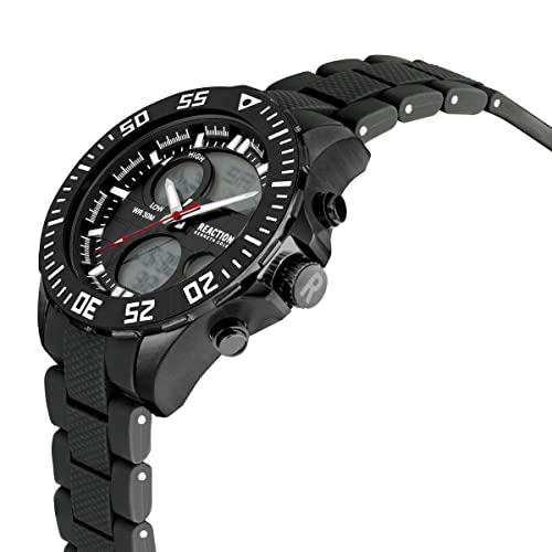Kenneth Cole Reaction Analog-Digital Black Dial Men's Watch-KRWGP2192201 - Image 3